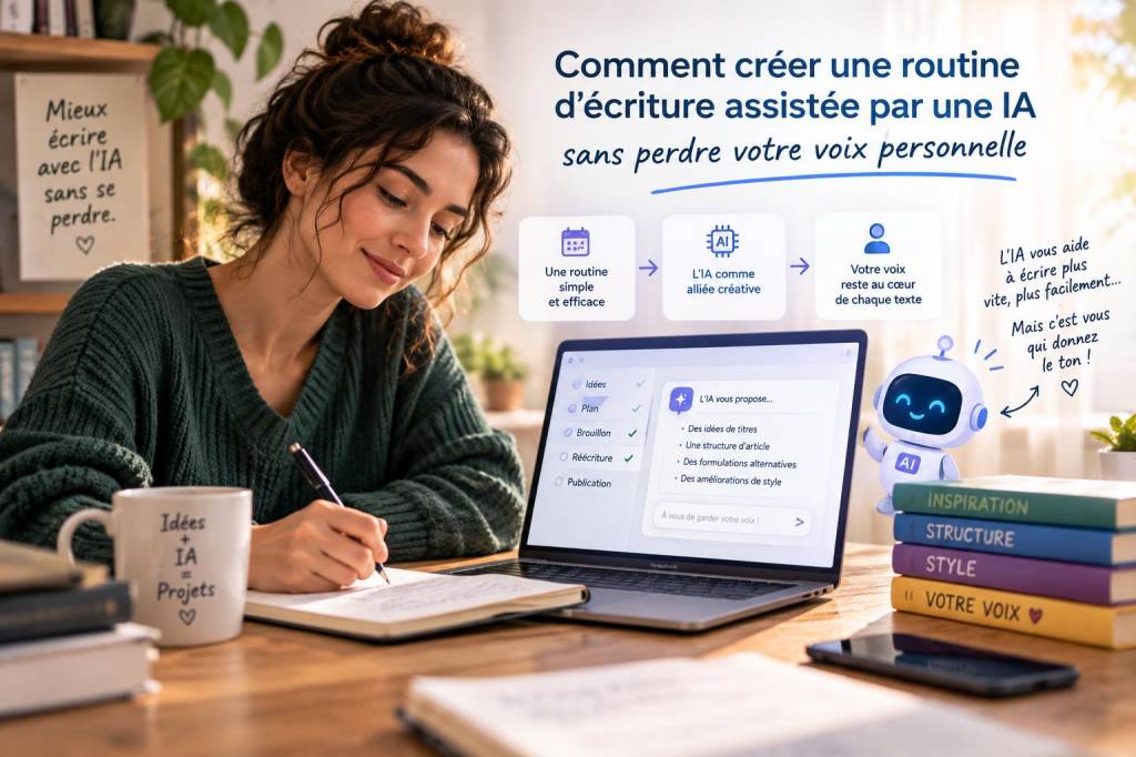 Comment créer une routine d'écriture assistée par une ia sans perdre votre voix personnelle
