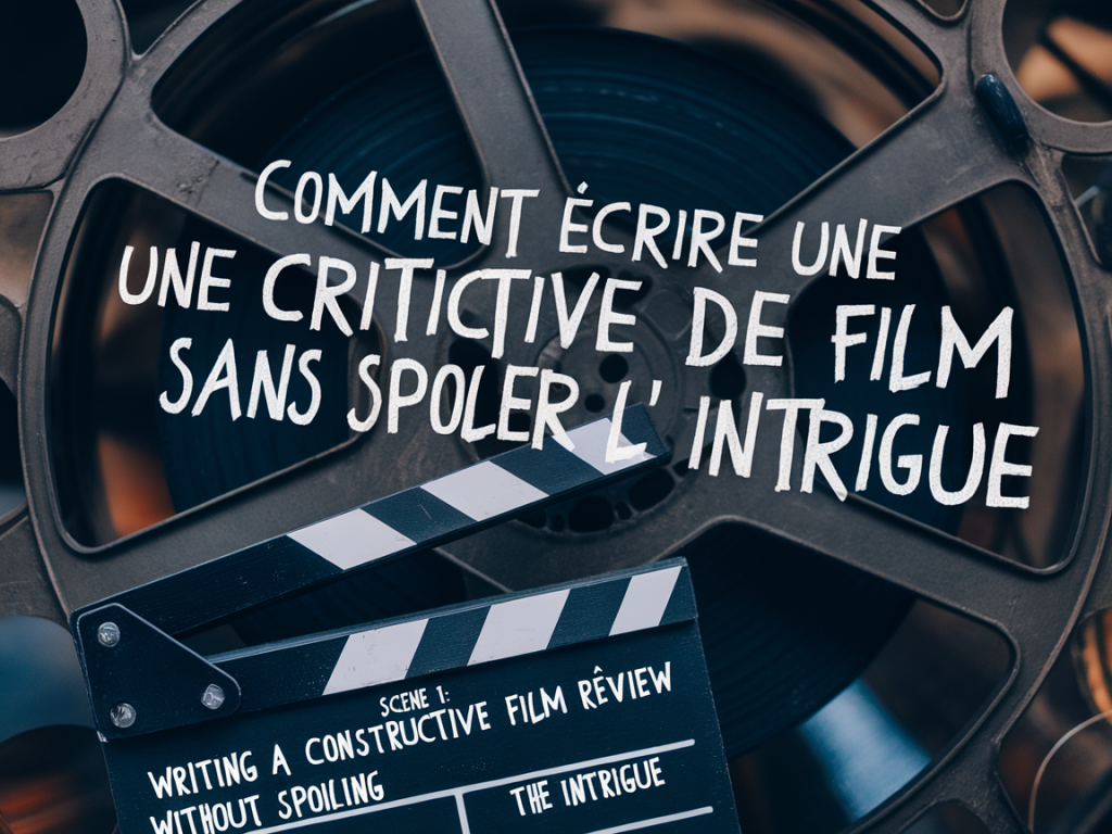 Comment écrire une critique de film constructive sans spolier l'intrigue