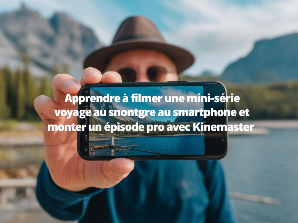 Apprendre à filmer une mini‑série voyage au smartphone et monter un épisode pro avec kinemaster