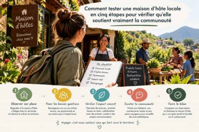 Comment tester une maison d'hôte locale en cinq étapes pour vérifier qu'elle soutient vraiment la communauté