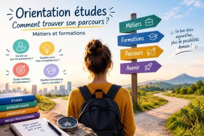 Orientation études : comment trouver son parcours, métiers et formations