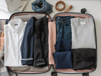 Comment préparer une valise capsule pour deux semaines en asie avec seulement sept pièces et tenues interchangeables